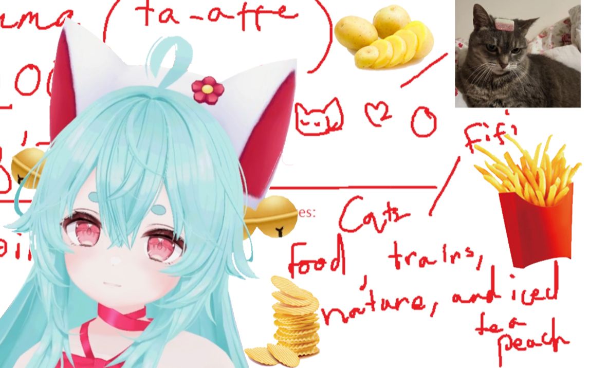 【草莓猫Taffy】 爱好Potato~的草莓猫Taffy (^)哔哩哔哩bilibili