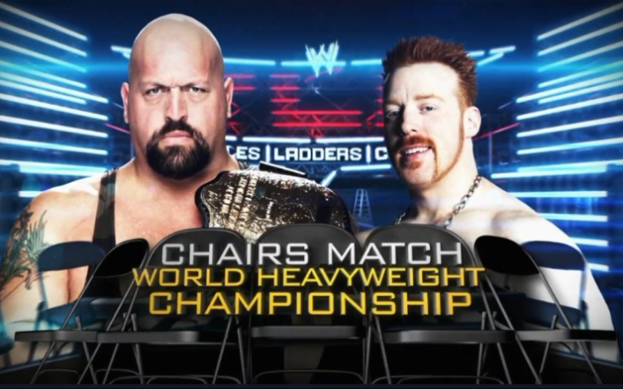 [图]TLC: Tables, Ladders & Chairs 2012.12.16 The Big Show vs. Sheamus 世界重量级冠军铁椅赛