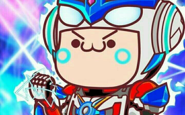 欧布奥特曼煌闪(闪电攻击者)初次登场.