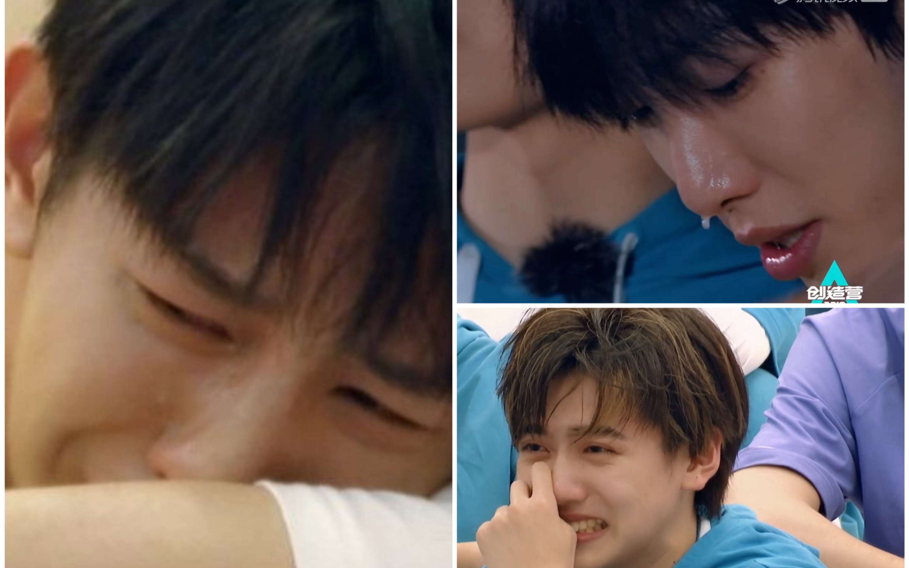 哇唧唧哇漂亮弟弟委屈大哭】创造营"防爆少年团"-夏之光/焉栩嘉/赵磊