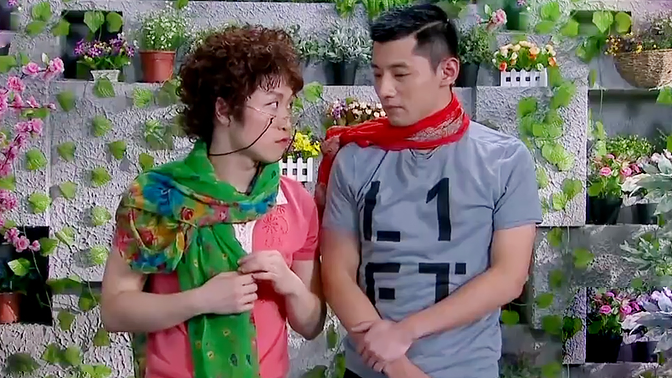 【3030相声小品】青岛大姨张海宇缠住张继科,实在演不下去以笑场收尾