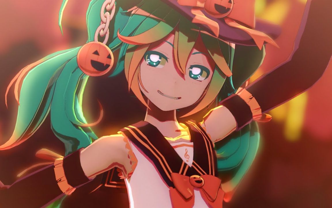 【MMD】Mrs.Pumpkinの滑稽な梦【CHAM初音ミク】【搬运】哔哩哔哩bilibili