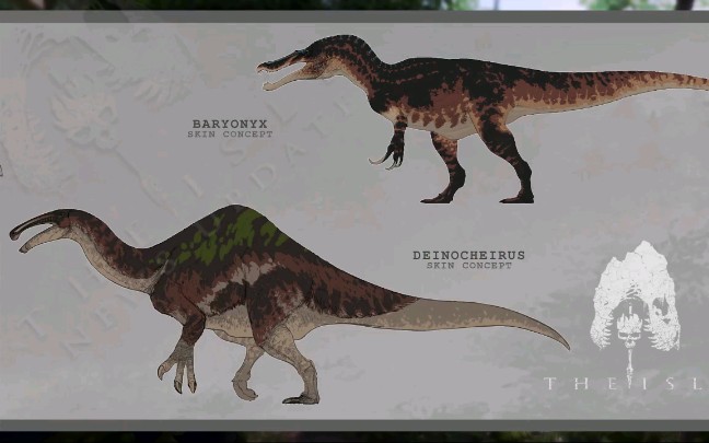 the isle 新消息(恐手龙,重爪龙皮肤方案,人类有关信息)_哔哩哔哩bili