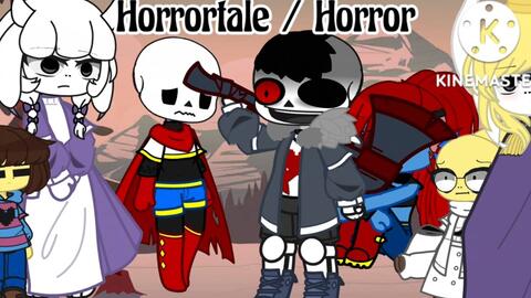 HorrorTale ract to killer sans fight_哔哩哔哩_bilibili