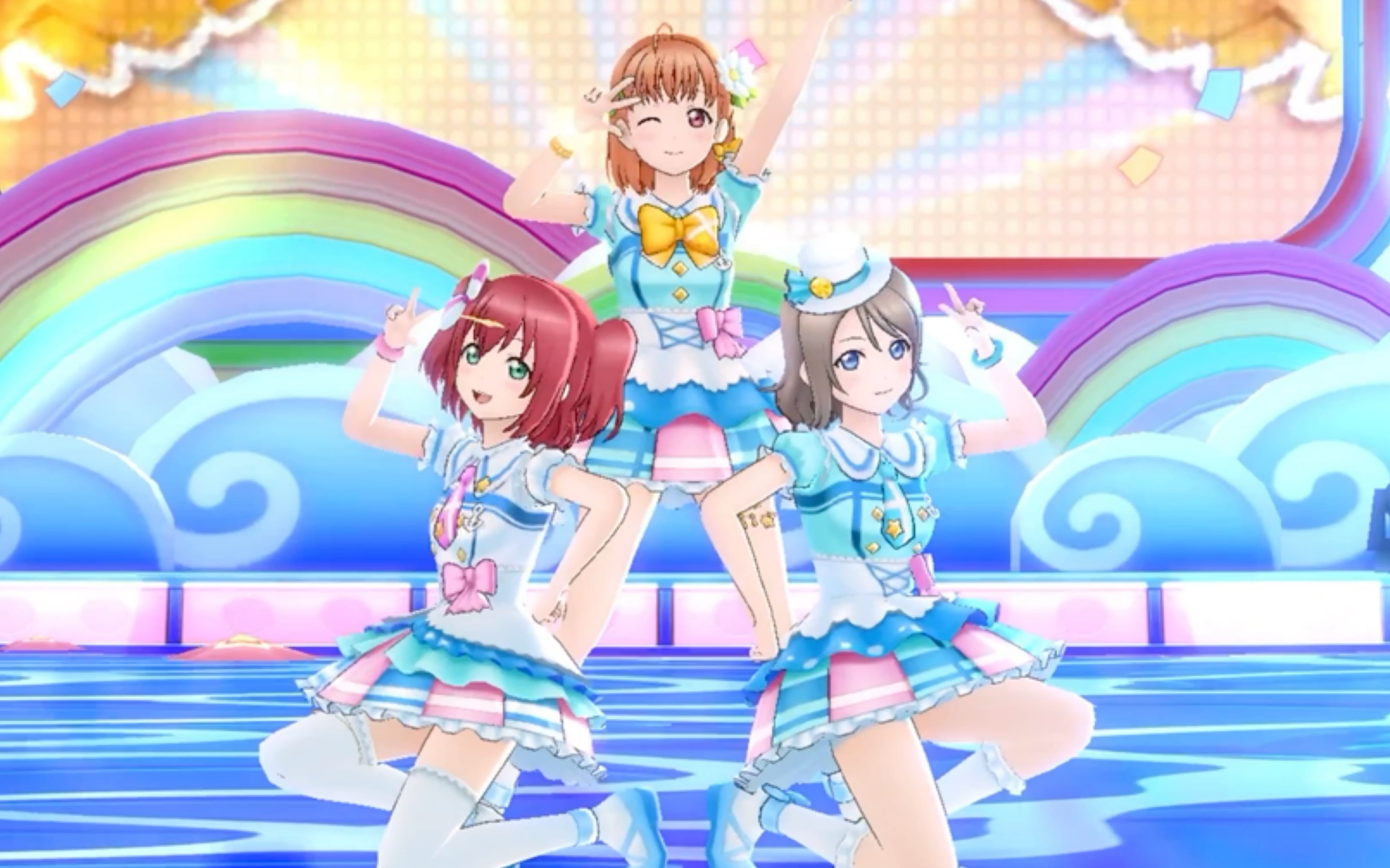 aqours——《近未来ハッピーエンド》lovelive群星闪耀mv