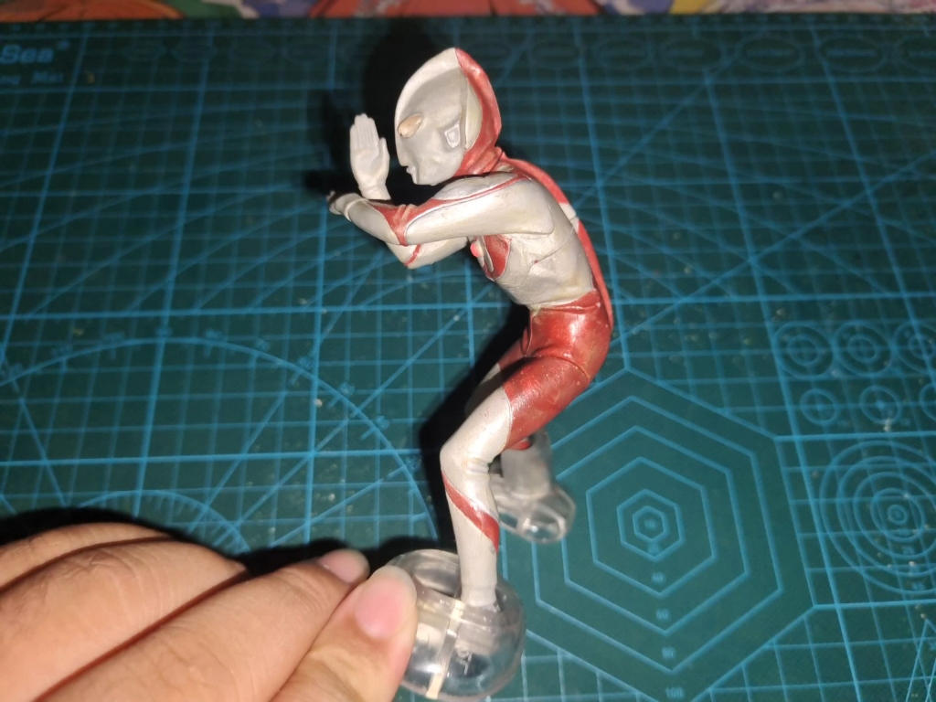 万达发光扭蛋初代奥特曼重涂