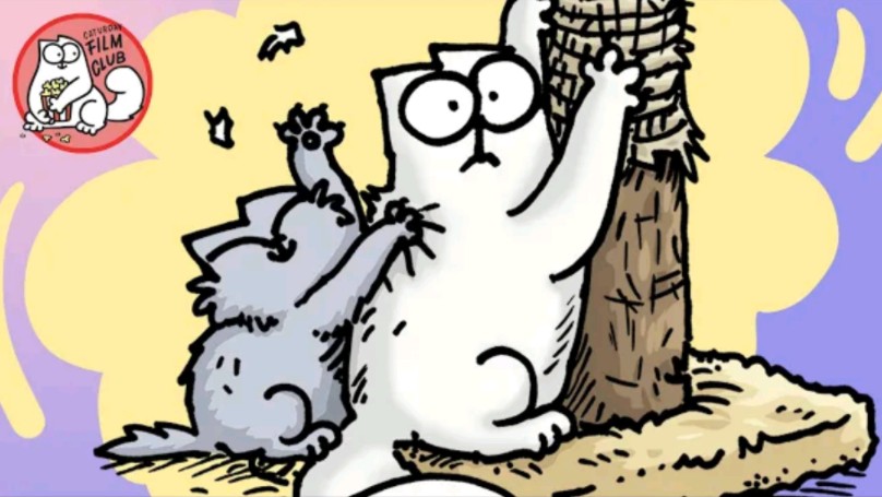 【simons cat 西蒙的猫】色彩版 了解小猫-caturday in color