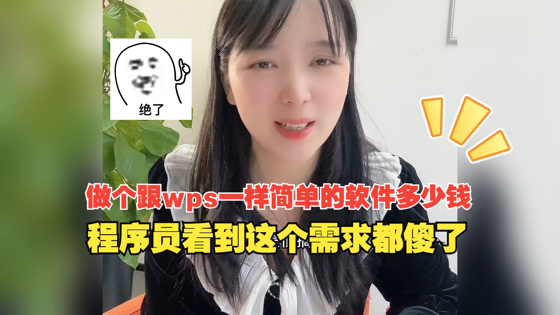 做个跟wps一样简单的文档编辑软件多少钱 程序员听到这个需求都傻了哔哩哔哩bilibili