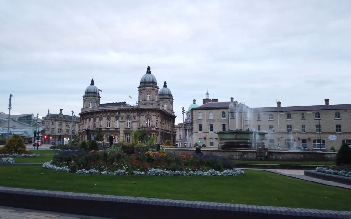 超清英国漫步约克郡赫尔市201910