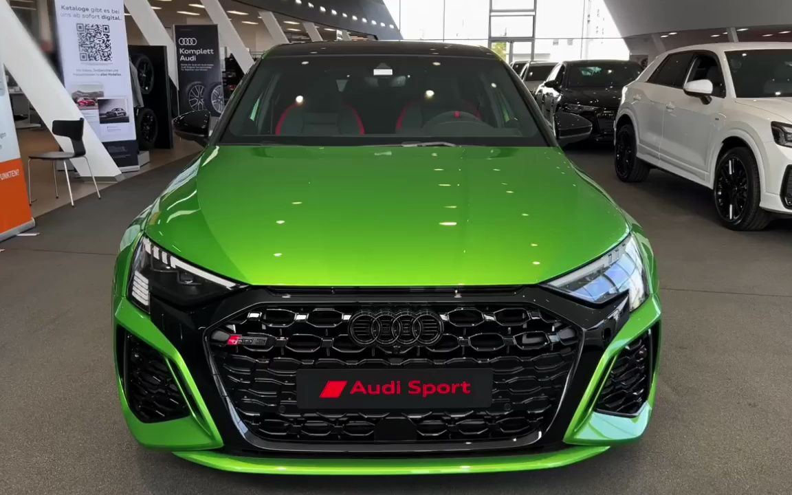 全方位实拍2023款奥迪rs3 sportback-奥迪rs-性能车!