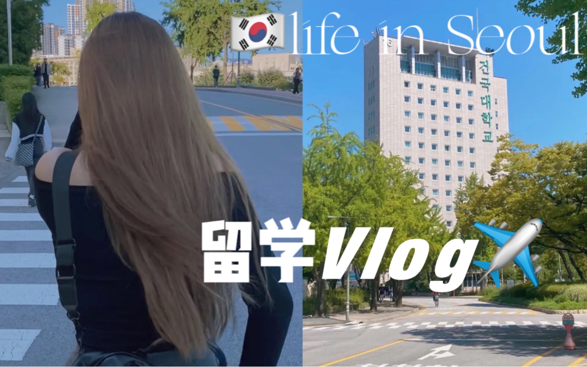 留学vlog|时隔两年再回首尔!回归女大学生身份~哔哩哔哩bilibili