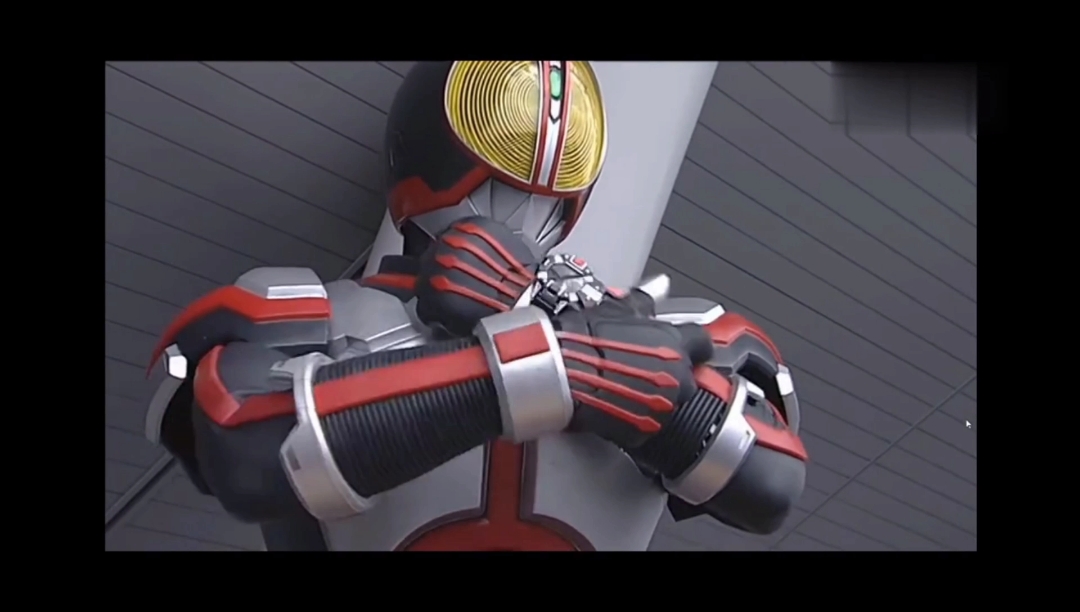 假面骑士555 这个甩手非常帅哦