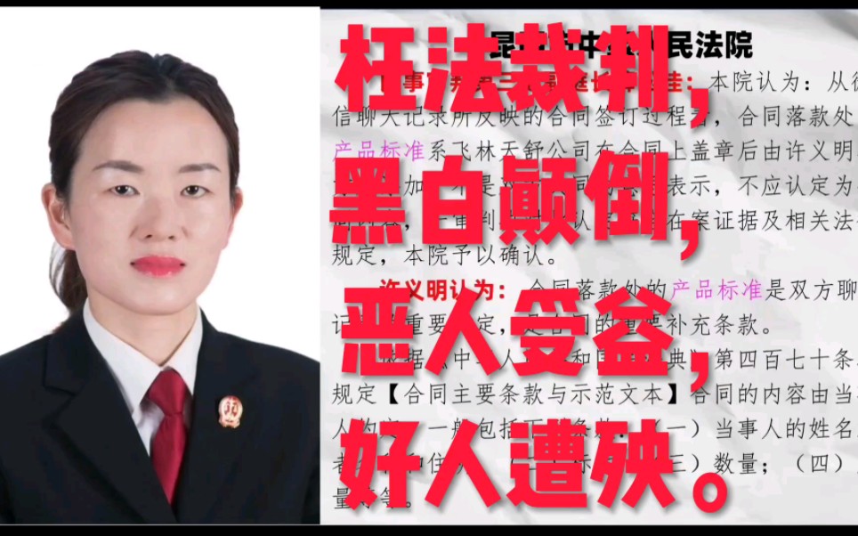 枉法裁判法官薛昖佳:枉法裁判,黑白颠倒, 恶人受益,好人遭殃.#法官黄凤斐#法官薛昖佳#法官钟玉祥#法官马瑞敏官哔哩哔哩bilibili