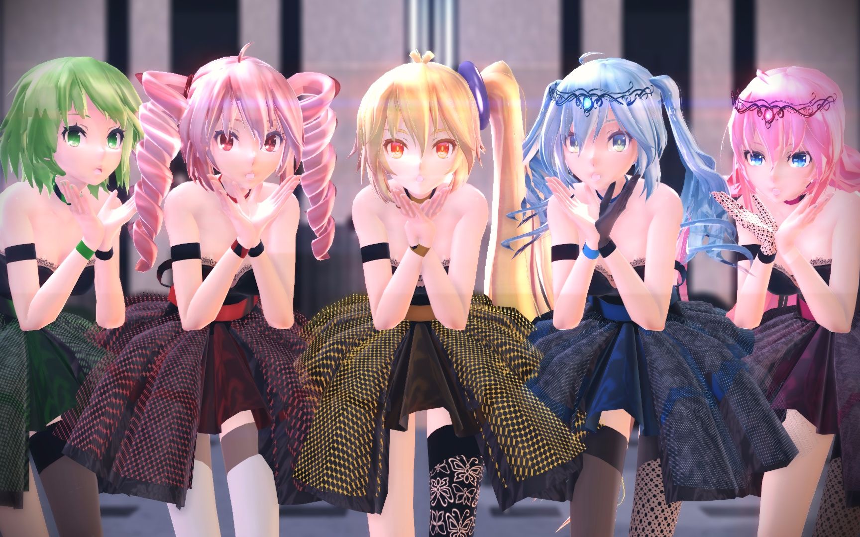 mmd镜头配布】随心所欲mercy【tda式 late dress miku luka neru gumi