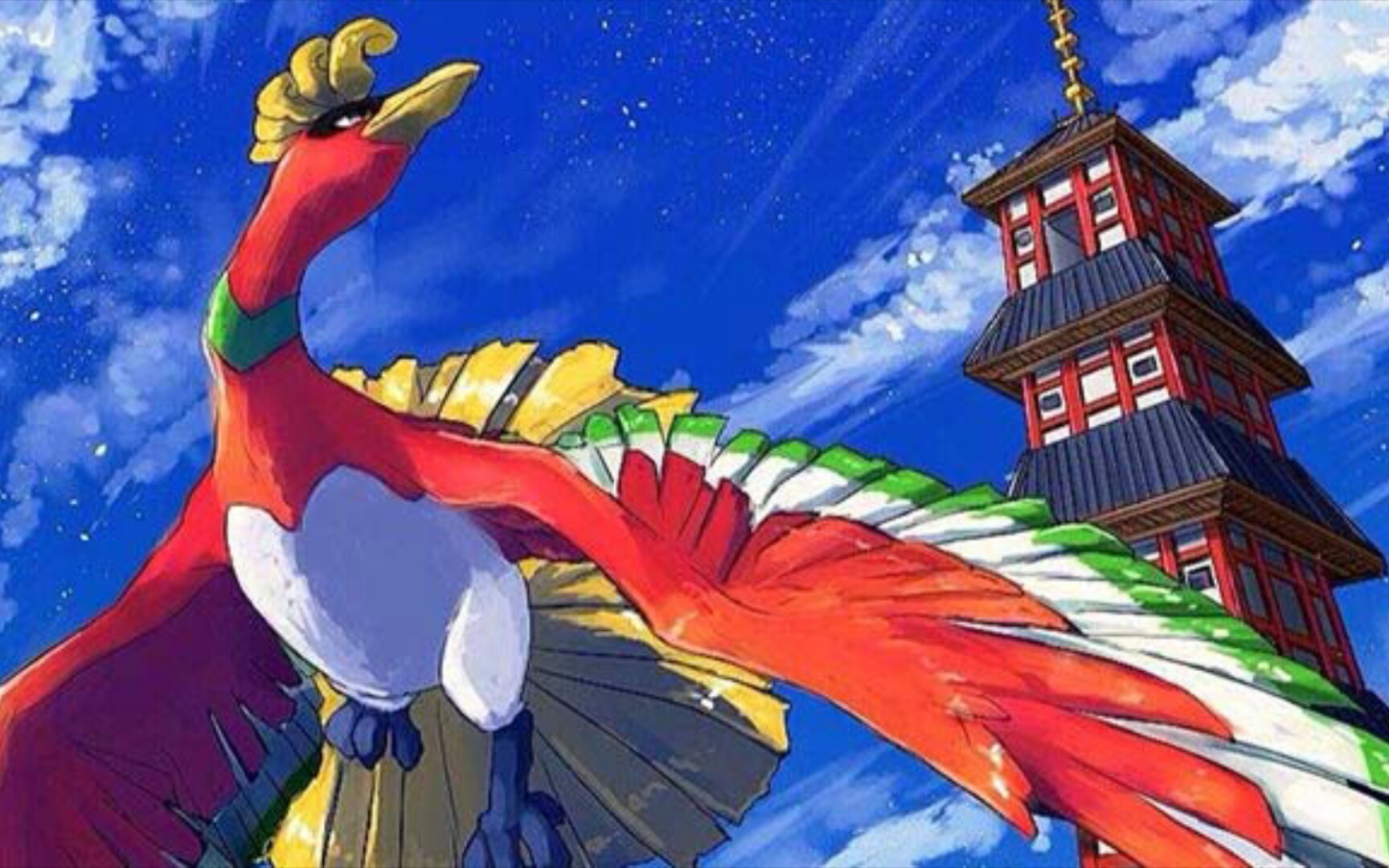 口袋妖怪心金魂银凤王的第一次登场