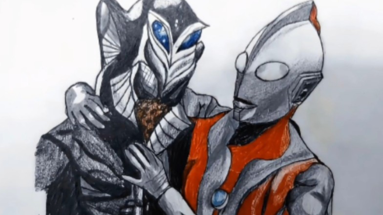 【奥特经典战役手绘】初代奥特曼第三十三话:被禁止的语言