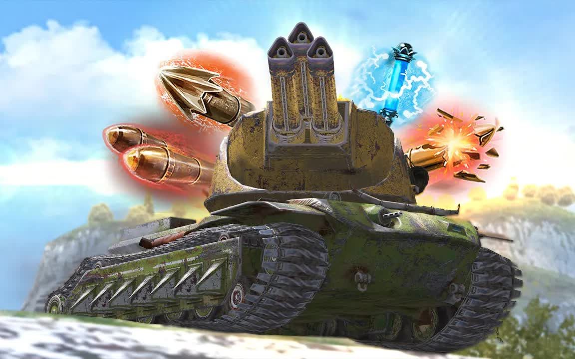 歼灭者x2 = 获得游戏体验感_坦克世界_游戏实况