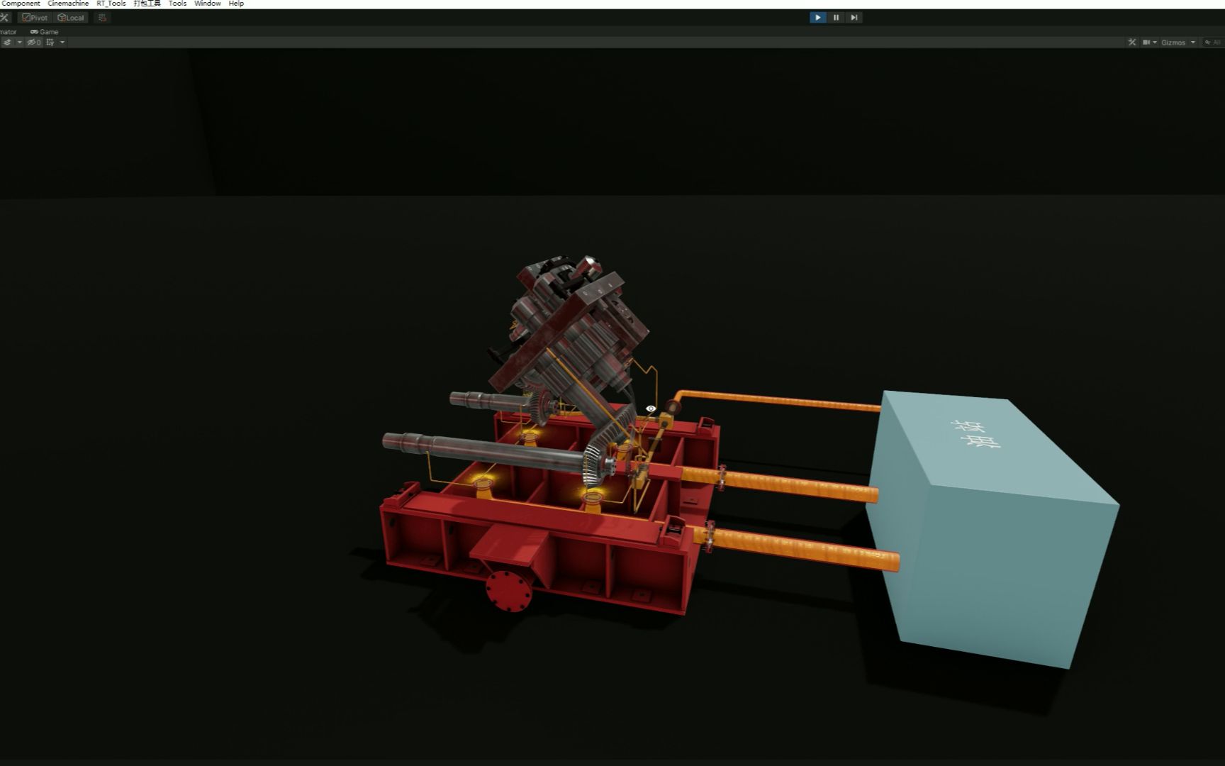 轧机原理动画unity效果