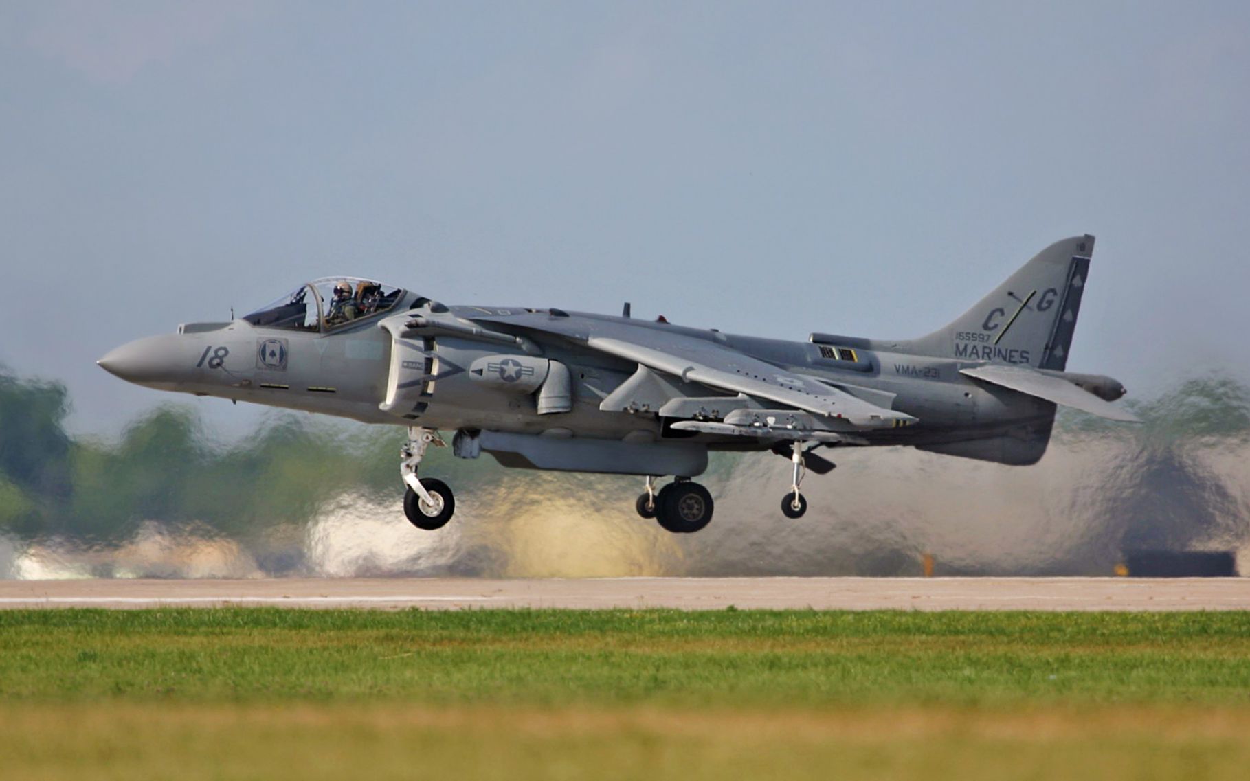 festa al cel航空展2017-av-8b鹞式战斗机