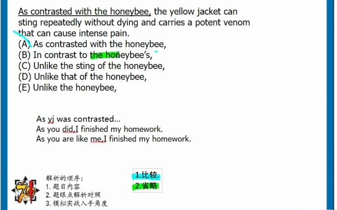 [图]OG17-692 As contrasted with the honeybee, the yellow jacket can sting repeatedl