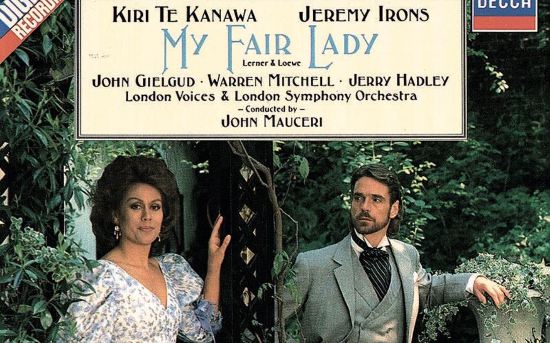 【窈窕淑女/中英双字】My Fair Lady Jeremy Irons&Kiri Te Kanawa 1987年皇家阿尔伯特音乐厅现场哔哩哔哩bilibili