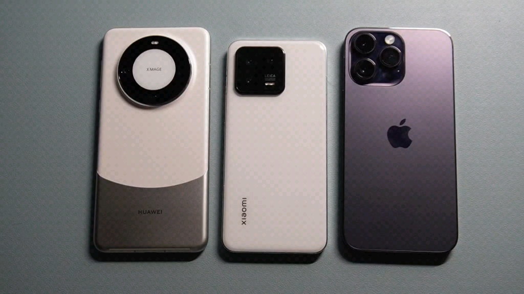 华为mate60pro,小米13,iphone14promax手机卡网速测试,华为mate60pro