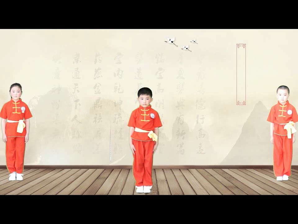 幼儿武术套路标准化哔哩哔哩bilibili