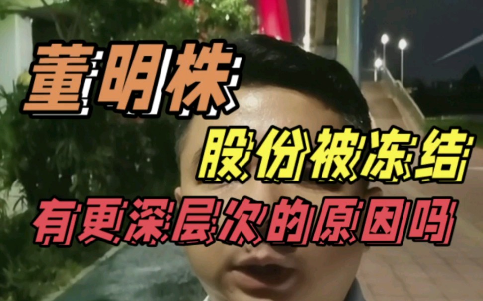 董明珠股权被冻结,背后有什么原因吗?哔哩哔哩bilibili