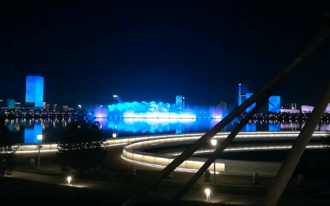 西安全运会喷泉74