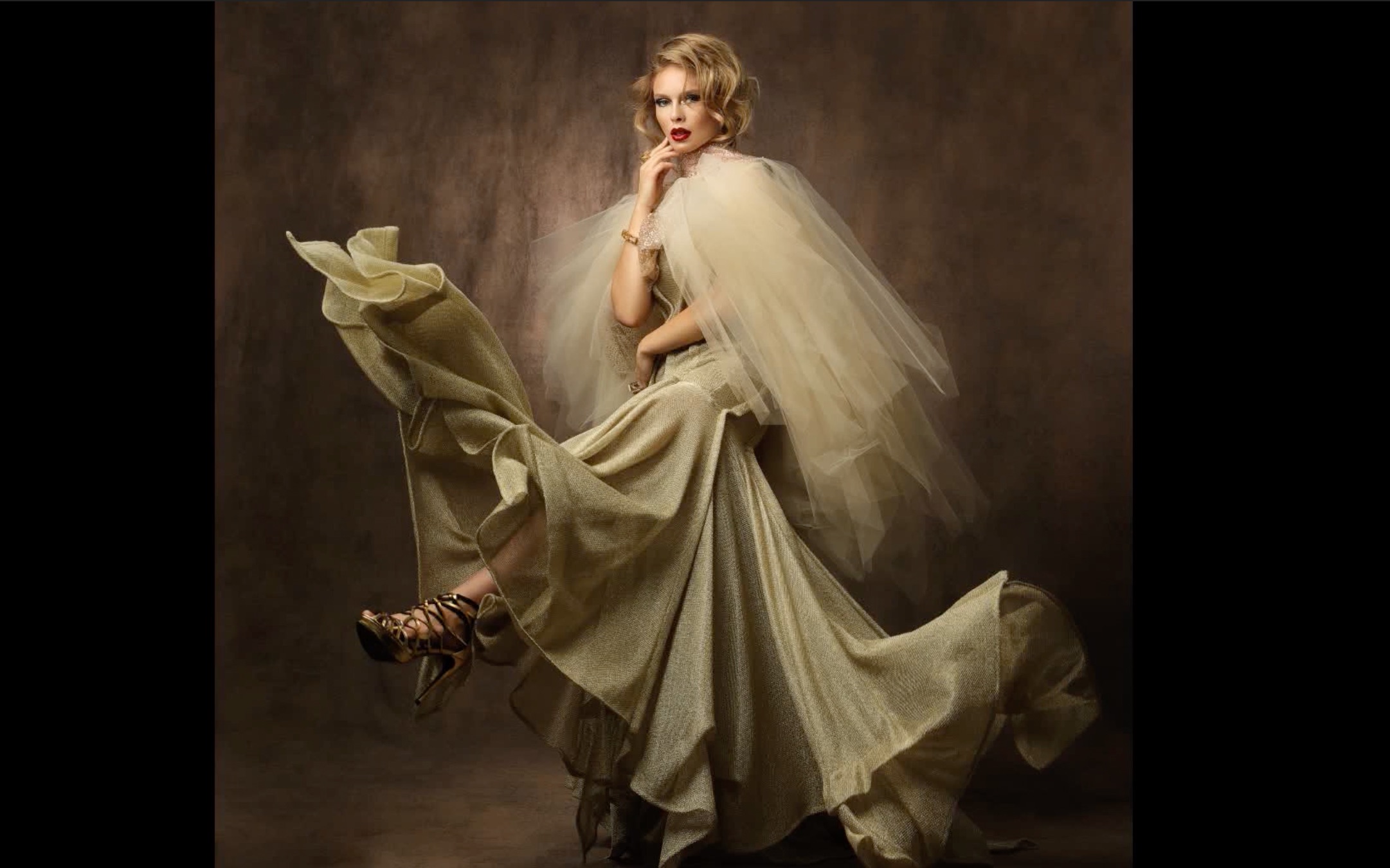 好莱坞风格的时尚摄影