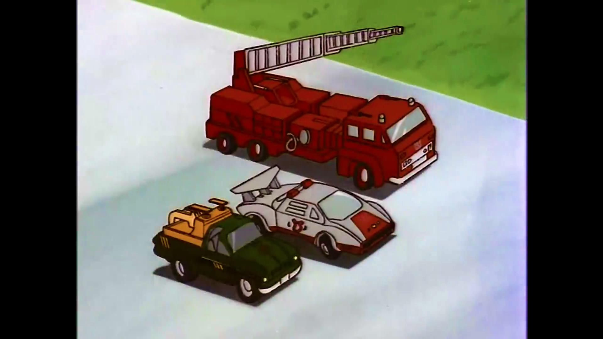 消防车变形金刚动画片图片