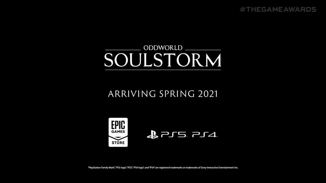 [图]Oddworld: Soulstorm Trailer at The Game Awards 2020