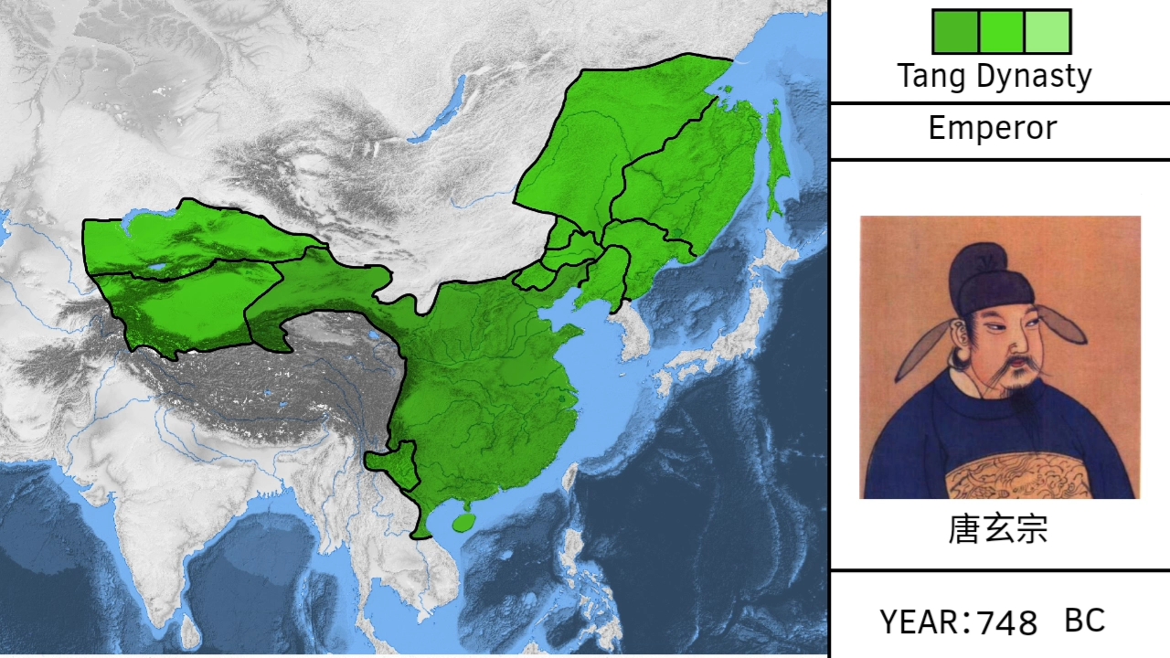 从神龙政变到朱温篡唐,唐朝705907年的疆域变化史哔哩哔哩bilibili