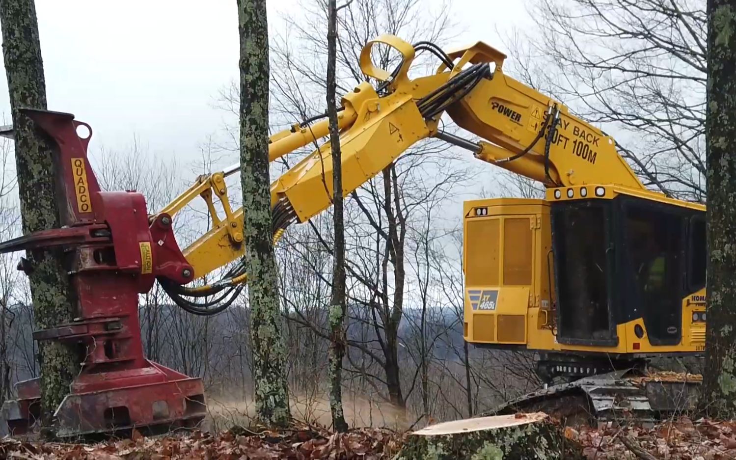 小松 komatsu xt-5系列伐木机