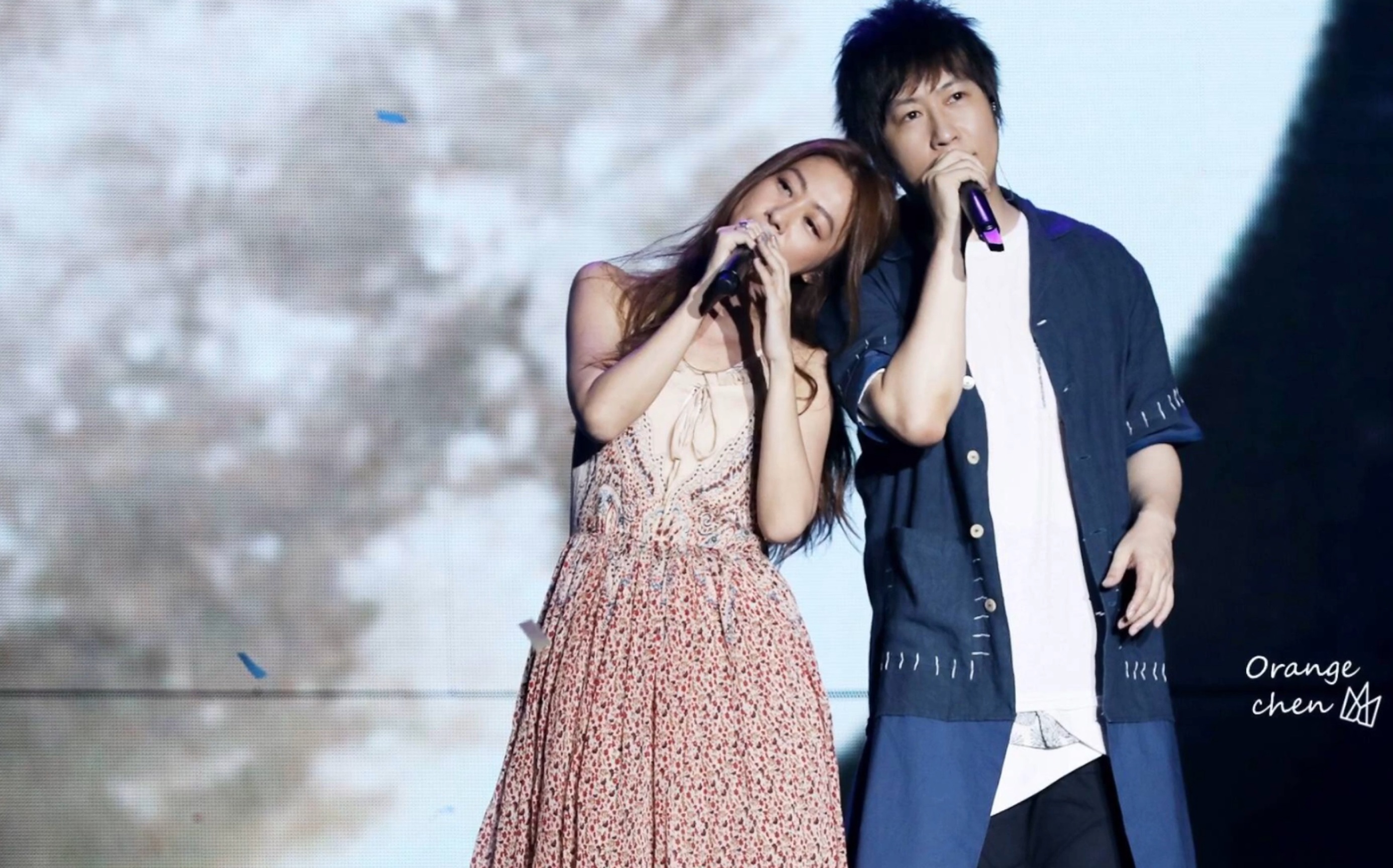 五月天|阿信,陈绮贞|20180729上海金山演唱会|《私奔到月球》