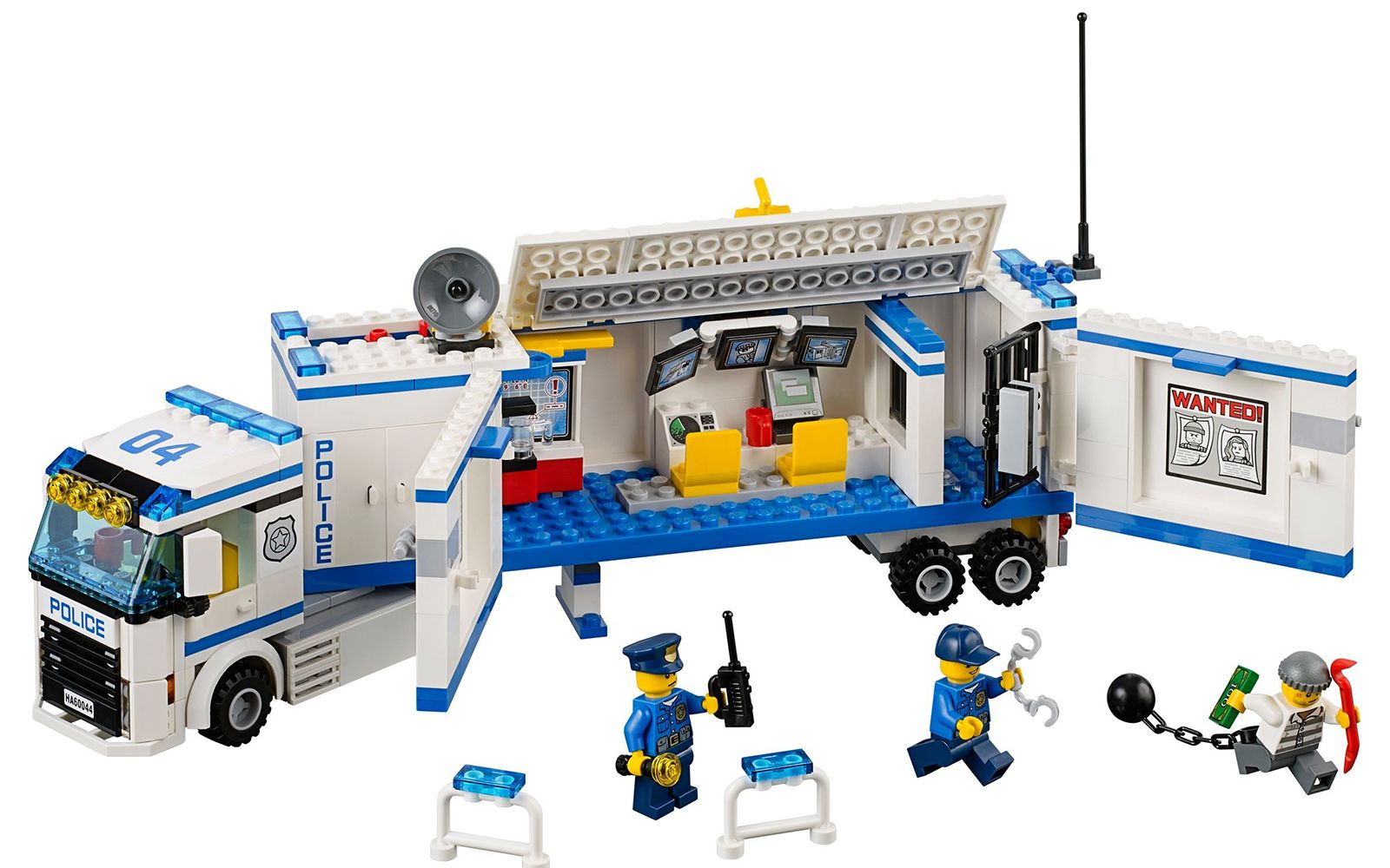 乐高lego60044城市系列流动警署警车移动基地2014速拼评测