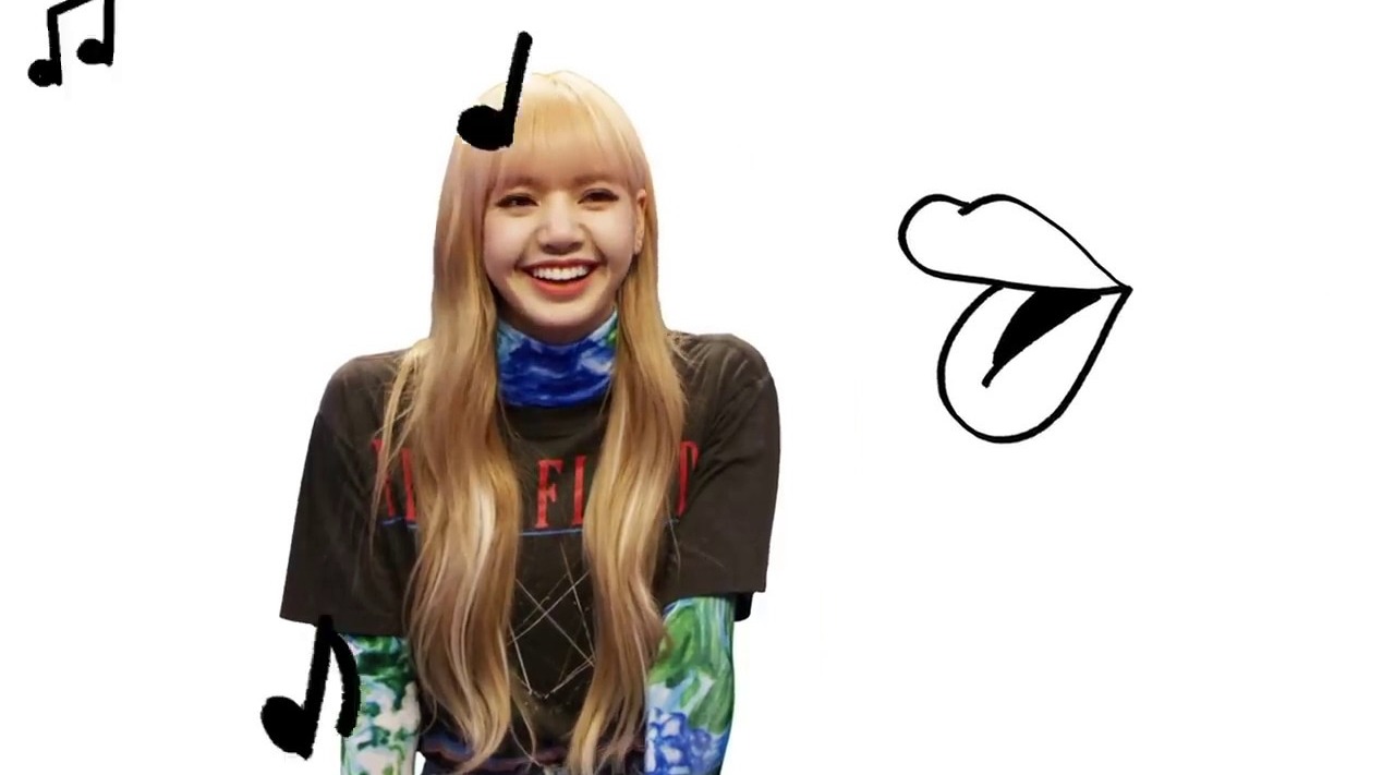 blackpink接受applemusic采访完整版lisa的英文口耐死了