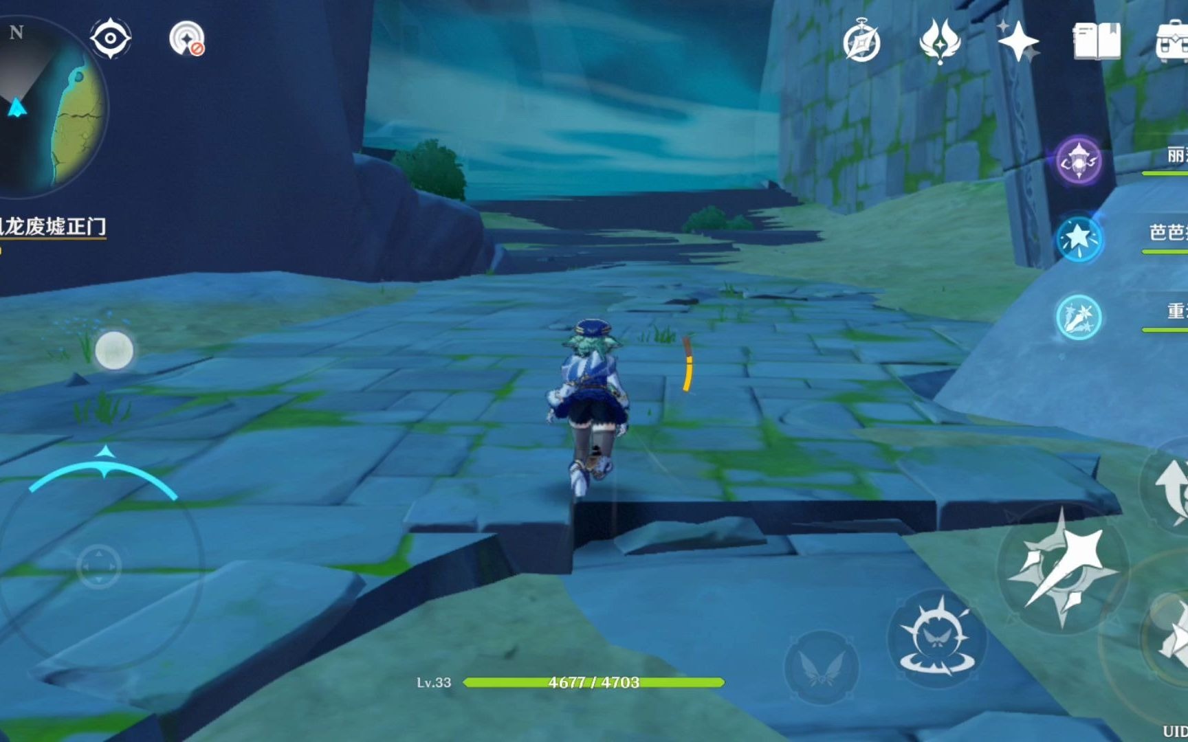 原神风龙废墟主线bug风墙没有随着剧情解除201008190832