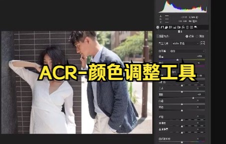 【ps教程技巧】学ps后期调色,连ACR是什么都不知道吗?与ACR颜色调整工具教程大家快来看看啊哔哩哔哩bilibili