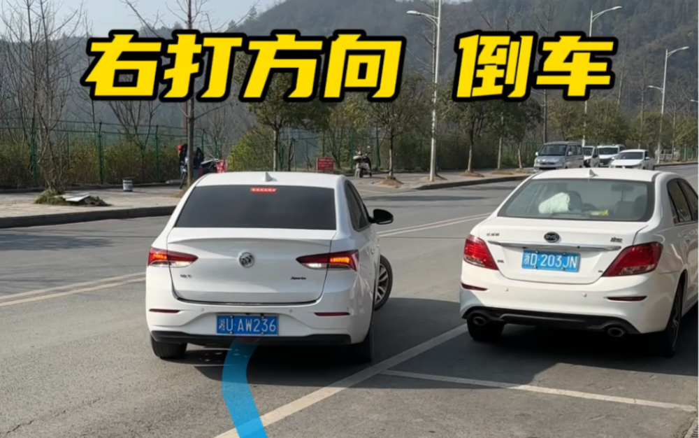 路邊側方位停車的技巧,新手朋友記不住的,可以收藏起來#汽車知識