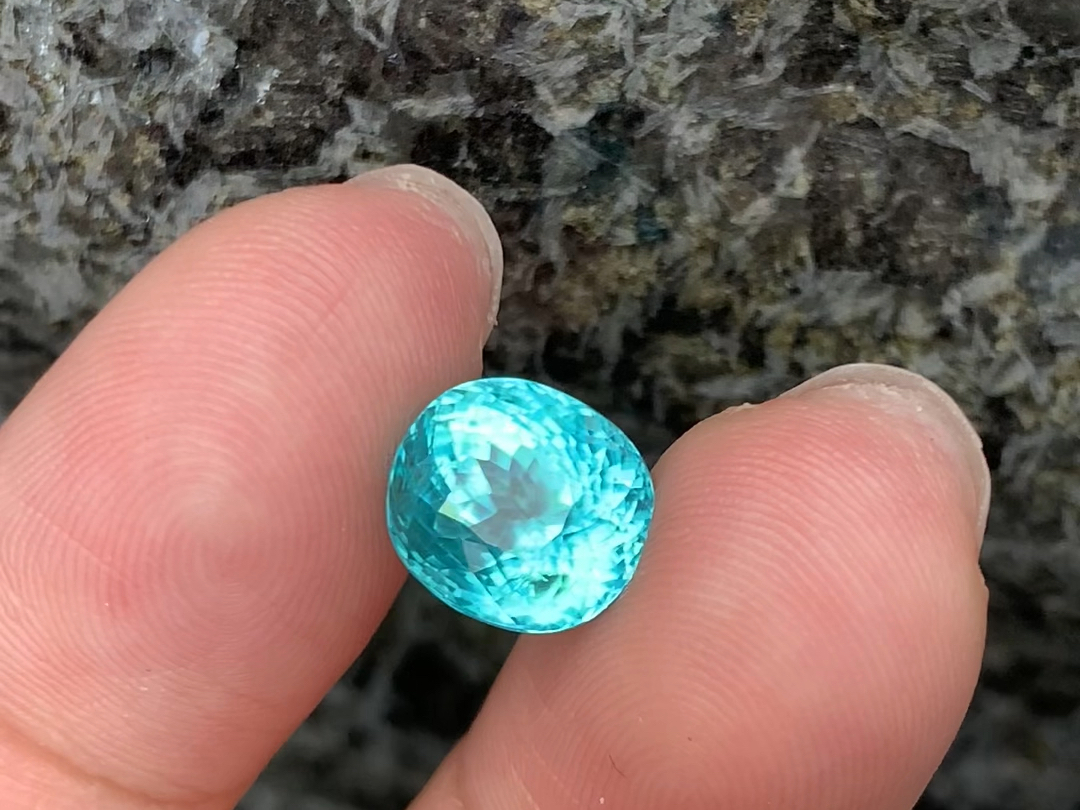 马尔代夫海水蓝98帕拉伊巴肉眼干净火彩好97