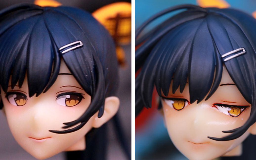 pvc手办 repaint 眼睛的涂装-native rocket boy 七海葵泳装