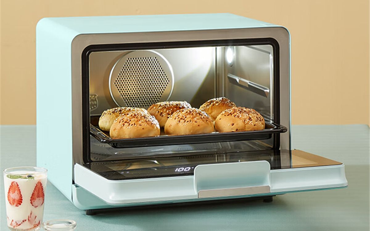 250元优惠券领取,美的(midea) 家用蒸烤箱 多功能蒸烤一体机台式 支持