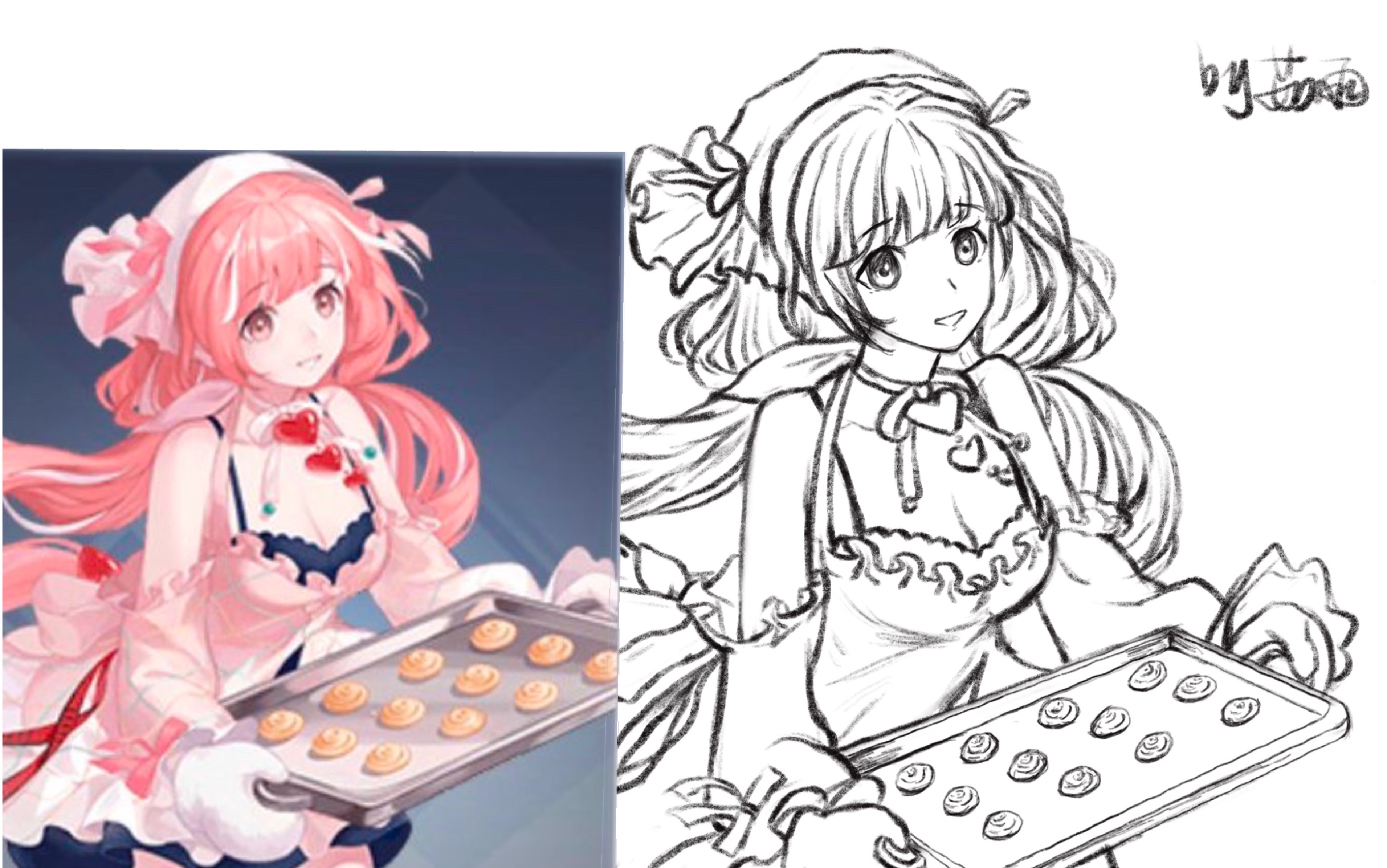 画渣的爱心厨娘朝奈永远的七日之都