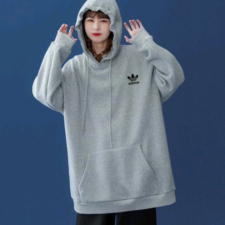 Adidas/三叶草经典logo最新款9色连帽卫衣哔哩哔哩bilibili