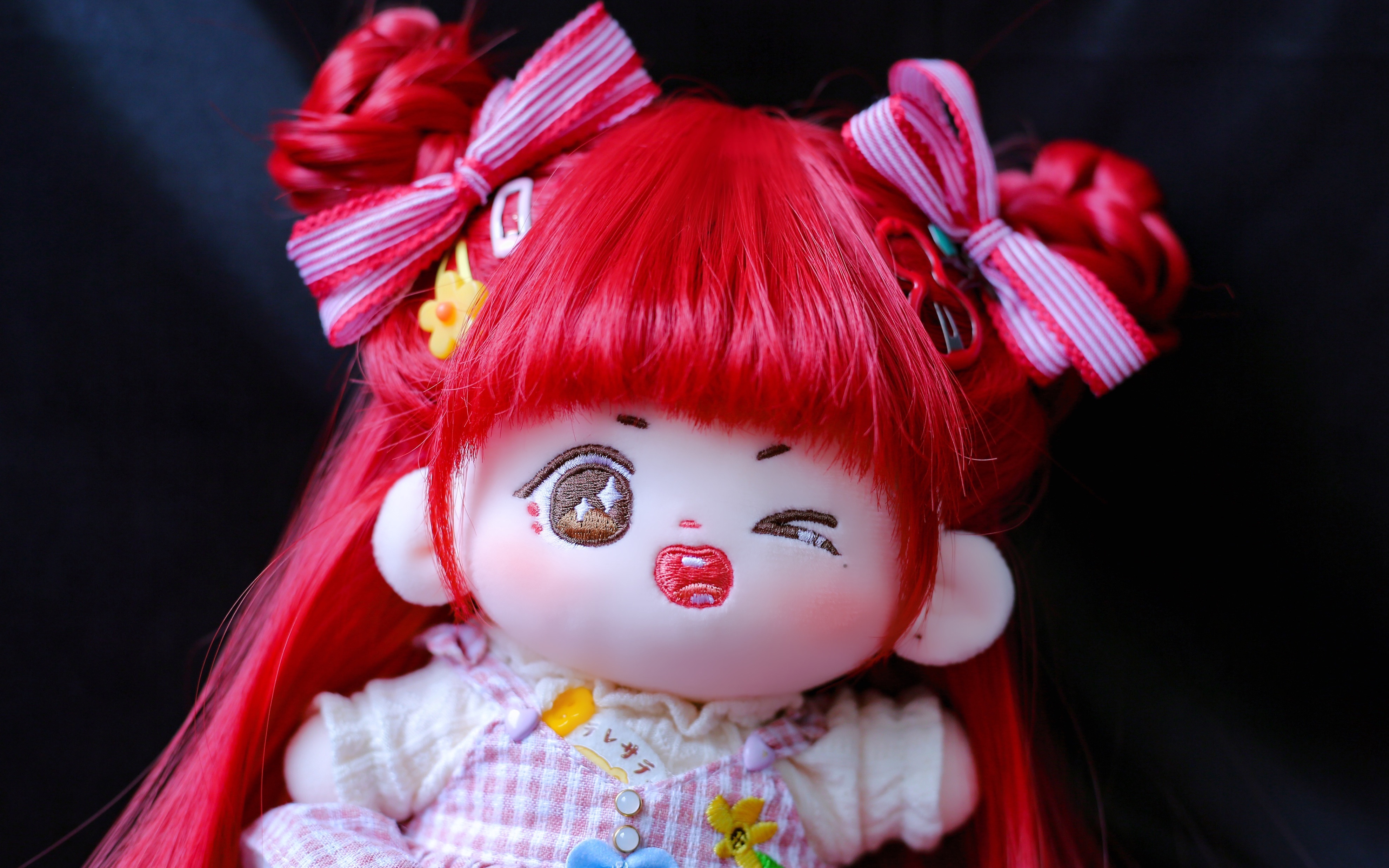 棉花娃娃手作一只高温丝棉花娃娃刘宇属性崽崽