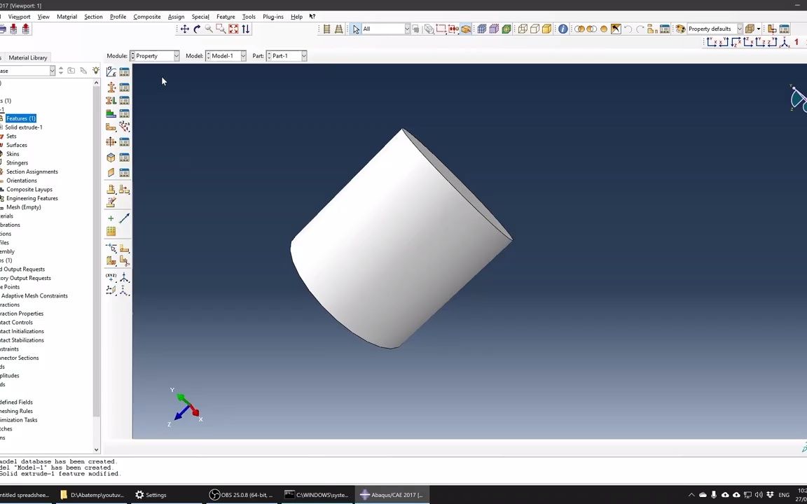 【Abaqus】DruckerPrager plasticity模型聚合物塑性模拟哔哩哔哩bilibili