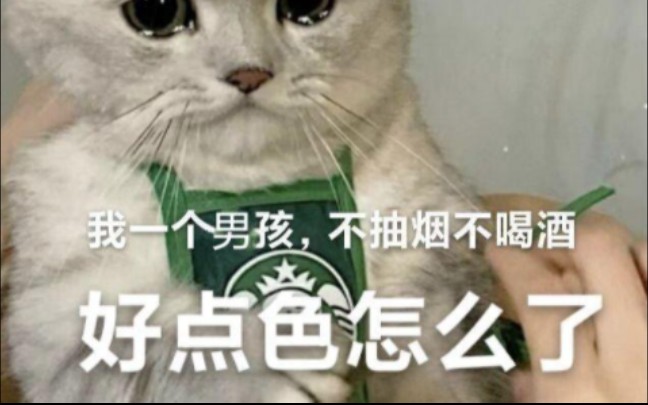 ai绘画:我一个男孩子,不抽烟,不喝酒,好点色怎么了?