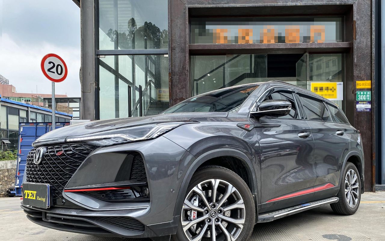 长安cs75plus改装刹车案例tei racing p40ns套件