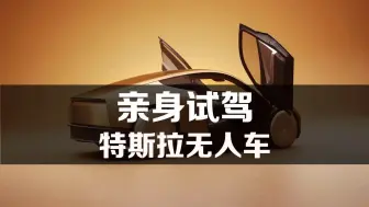 Download Video: 亲身体验 特斯拉 Robotaxi 无人驾驶出租车